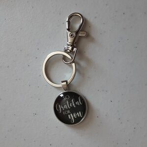 So Grateful For You Keychain Bag Charm